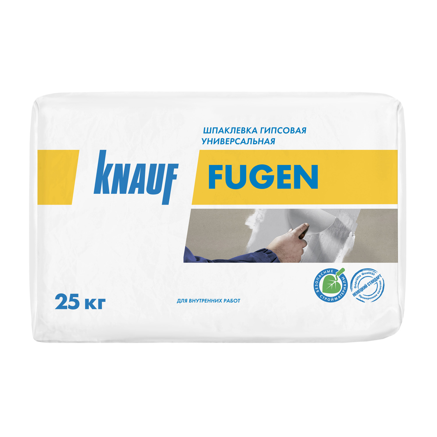 Шпаклевка гипсовая Кнауф Фуген 25 кг цена