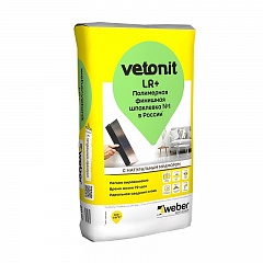 Шпаклевка финишная полимерная Weber Vetonit LR+ 20 кг