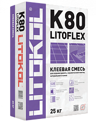 Клей плиточный Litokol Litoflex К80 25 кг